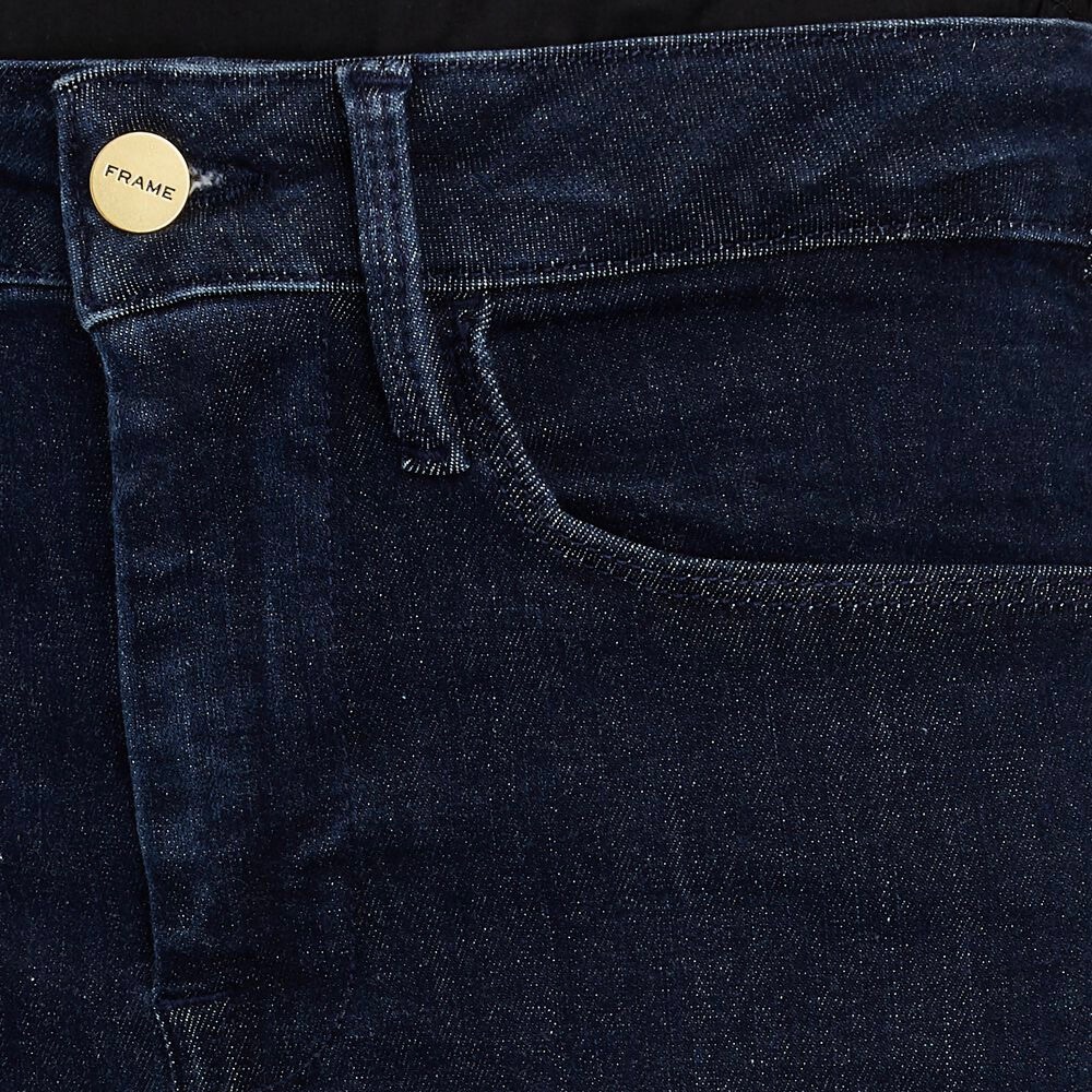 FRAME DARK WASH FLARE JEANS - Picture 3 of 10